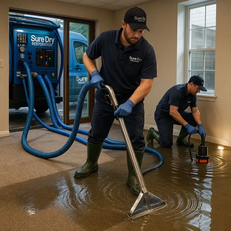 Water Extraction and Removal process in Gilroy, CA